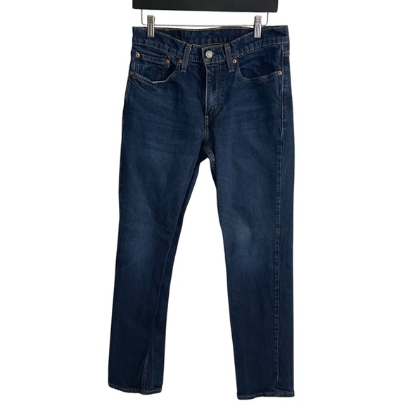 Levis Mens 511 Slim Fit Stretch Jeans 31x32 dark wash  Denim Cotton Blend - Picture 1 of 13